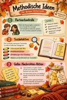 Vorschau - Stundenentwürfe - Herbstliches Lesetraining – Komplettpaket Deutsch Klasse 5/6 - Seite 3