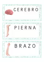 Vista previa - Tarjetas / Manipulativos - Lecto-escritura MAYÚSCULA (cuerpo humano) - página 1