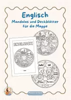 Vorschau - Mal- und Bastelvorlagen - Deckblatt für Mappen und Mandalas - verschiedene Fächer | Deckblattpaket - Seite 1