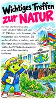Vorschau - Präsentationen/Tafelbilder - Aktuelle Kindernachrichten für den Unterricht, Wochenausgabe 15.10.2026 - Seite 1
