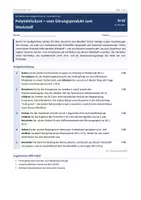 Vorschau - Arbeitsblätter - Chemie: Abiturvorbereitung - Polymilchsäure GK + LK - Seite 1