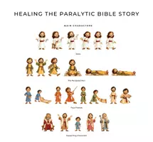 Vorschau - selbst erstellte Cliparts/Grafiken - Jesus heilt den Gelähmten Clipart, Die vier Freunde und das Dach, Biblische Geschichte für Religionsunterricht und Kindergottesdienst - Seite 1