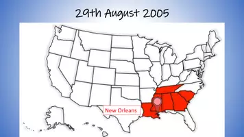Vorschau - Arbeitsblätter - Hurricane Katrina- Arbeitsblatt mit PowerPoint (Einstieg, Lösungen und Extraaufgaben) - Seite 3