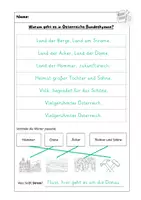 Vorschau - Stundenentwürfe - Österreichs Bundeshymne - Text | Worum geht es in der Bundeshymne? - Seite 3