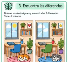 Vista previa - Hojas de trabajo - Ficha para trabajar la atención y la concentración - página 3