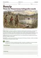 Vorschau - Arbeitsblätter - Bunyip Arbeitsheft Klasse 9-10 Presse und Erzählung - Deckblatt