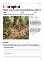 Vorschau - Arbeitsblätter - Curupira Arbeitsheft Klasse 9-10 Spuren und Waldschutz - Deckblatt
