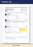 Vorschau - Arbeitsblätter - Binomische Formeln ausmultiplizieren Klasse 8 - Differenziertes Arbeitsblatt mit Lösungen | Fit in 10 Mathe - Seite 3