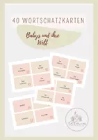 Vorschau - Aufgabenkarten - Wortschatzkarten-Babys und ihre Welt - Deckblatt