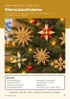 Vorschau - Arbeitsblätter - Kreis und Winkel Mathematik Klasse 5/6 | Arbeitsblätter 16 Seiten mit Lösungen | Zirkel, Radius, Mittelpunktswinkel, Winkel abtragen, Fünfstern konstruieren | Sterne, Tannen, Vielecke Teil 3 - Seite 1