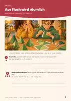 Vorschau - Arbeitsblätter - Geometrie basteln Mathematik Klasse 5/6 | Paket 5 Einheiten 80 Seiten mit Lösungen | Dreiecke, Symmetrie, Winkel, Vielecke, Netze, Bastelvorlagen | Sterne, Tannen, Vielecke - Seite 3