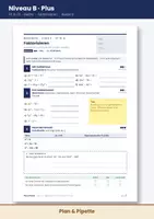 Vorschau - Arbeitsblätter - Faktorisieren mit binomischen Formeln Klasse 8 - Ausklammern - Differenziertes Arbeitsblatt mit Lösungen | Fit in 10 Mathe - Seite 3
