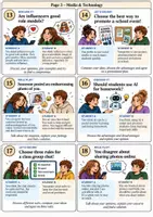 Vorschau - Aufgabenkarten - 30 Dialogue Conversation Cards + Useful Phrases - Seite 2