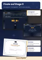 Vorschau - Arbeitsblätter - Unter Null: Escape Room Mathe Klasse 7 - Rätselkarten + digitale Code-Eingabe | Ganze Zahlen, Zahlengerade, Temperatur, Rechnen mit Vorzeichen - Seite 1