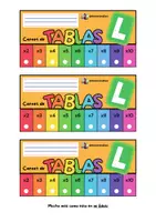 Vista previa - Juegos / Gamificación - Carnet de tablas - Portada