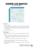 Vista previa - Juegos / Gamificación - Hundir los barcos (Juego de multiplicar) - página 1