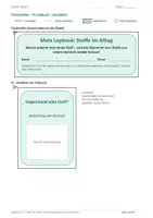 Vorschau - Anderer Materialtyp - Chemie: Lapbook - Stoffe im Alltag - Seite 1