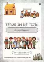 Voorbeeld - de middeleeuwen - eerste leerjaar - Voorblad