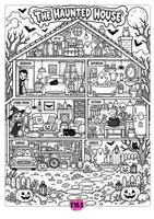 anteprima - Esercizi - HALLOWEEN_ English: THE HAUNTED HOUSE - Pagina 2