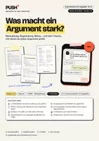 Vorschau - Stundenentwürfe - Argumentieren: Was macht ein Argument stark? Arbeitsblätter, Kl. 7–8 - Deckblatt
