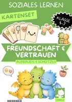 Vorschau - Bildkarten - Freundschaft Kartenset Klasse 5 6 7 - Deckblatt