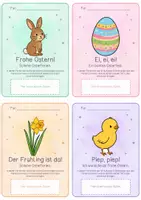 Vorschau - Bildkarten - Wachsendes Materialpaket | Feriengrüße mit Ferientüte – Das ganze Schuljahr (Sparpaket) - Seite 2
