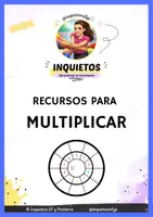 Vista previa - Tarjetas / Manipulativos - RECURSOS PARA MULTIPLICAR INQUIETOS - Portada