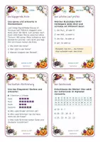 Vorschau - Aufgabenkarten - Halloween-Detektive – Freebie - Seite 2