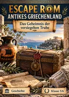 Vorschau - Arbeitsblätter - Escape Room Antikes Griechenland | Das Geheimnis der versiegelten Truhe | Geschichte Klasse 5/6 - Deckblatt