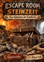 Vorschau - Arbeitsblätter - Escape Room Steinzeit | Das Geheimnis der Fundkiste | Geschichte Klasse 5/6 - Deckblatt