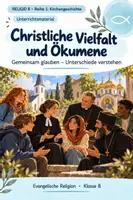 Vorschau - Unterrichtsreihen - RELIGIO 8 – Kirchengeschichte | Christliche Vielfalt und Ökumene - Deckblatt