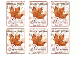 Vista previa - Tarjetas / Manipulativos - JUEGO MEMORIA OTOÑO @ELEGISERMAESTRA - página 3