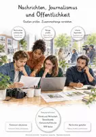 Vorschau - Unterrichtsreihen - Nachrichten & Journalismus – 109 Seiten PoWi Lernwerkstatt | Pressefreiheit, Quellenkritik, Fake News, Medien & Demokratie | Arbeitsblätter mit Lösungen - Deckblatt