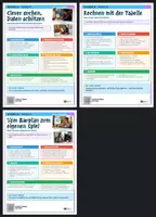 Vorschau - Poster - Lernplakate Informatik Klasse 8: Daten und Programmieren, 3 Plakate in A4 und A3 mit QR-Übungen - Seite 2