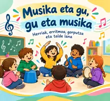 Vista previa - Unidades / Secuencias / Situaciones de Aprendizaje - Musika eta gure taldea - Portada