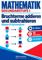 Vorschau - Arbeitsblätter - Bruchterme addieren und subtrahieren - Deckblatt