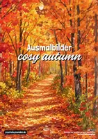 Vorschau - Mal- und Bastelvorlagen - Ruhige Stunden für dich - "Cosy Autumn" - Deckblatt