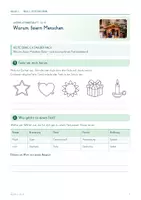 Vorschau - Unterrichtsreihen - RELIGIO 5 – Feste und Feiern | 7 Arbeitsblätter zu Jahreskreis, Ritualen & religiöser Vielfalt - Seite 1