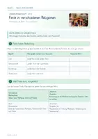 Vorschau - Unterrichtsreihen - RELIGIO 5 – Feste der Religionen | Christentum, Judentum, Islam & Jesidentum - Seite 1