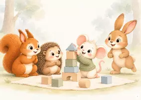 Vorschau - Fördermaterial/Inklusion - Kamishibai: Mia Maus und der eingestürzte Turm | Wut, Streit & Versöhnung im Kindergarten - Seite 2