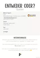 Vorschau - Präsentationen/Tafelbilder - Entweder oder? | 83 Kennenlernfragen & Gesprächsanlässe | Digitales Tafelmaterial - Seite 1