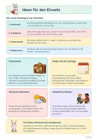 Vorschau - Arbeitsblätter - Ferienrückblick und Wiedersehen nach den Herbstferien | Ferienbericht in 3 Stufen, Bingo, Postkarte - Seite 3