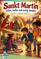 Vorschau - Arbeitsblätter - Sankt Martin Religion Klasse 2 3 4 - Deckblatt