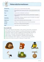 Vorschau - Arbeitsblätter - Tiere im Winter mit Bildern | Winterschlaf, Winterruhe, Zugvögel, Vögel füttern | Sachunterricht in 3 Niveaustufen - Seite 1