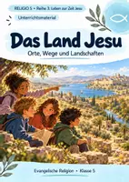 Vorschau - Unterrichtsreihen - RELIGIO 5 – Das Land Jesu | Israel, Jerusalem, Nazareth & See Genezareth - Deckblatt
