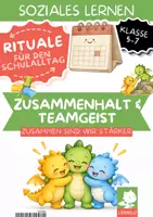 Vorschau - Fördermaterial/Inklusion - Komplimente Ritual Klasse 5 6 7 | Stärken-Post mit Los-Box & 12 Wochentipps | Wertschätzung und Zusammenhalt in der Klassengemeinschaft - Deckblatt