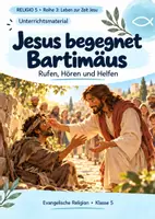 Vorschau - Unterrichtsreihen - RELIGIO 5 – Jesus und Bartimäus | Heilung, Vertrauen, Zuhören & Hoffnung - Deckblatt