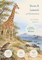 Vorschau - Unterrichtsreihen - Darwin & Lamarck – 88 Seiten Biologie Lernwerkstatt | Evolutionstheorien vergleichen, natürliche Selektion, Giraffenbeispiel & moderne Synthese | Mit Lösungen - Deckblatt