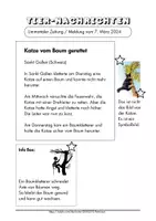 Vorschau - Arbeitsblätter - Lesen und Verstehen Leseverständnis Sachtexte Tiere - Seite 3