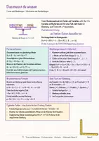 Vorschau - Arbeitsblätter - Terme und Gleichungen – Prüfungstraining Mathematik (Klasse 8) - Seite 2